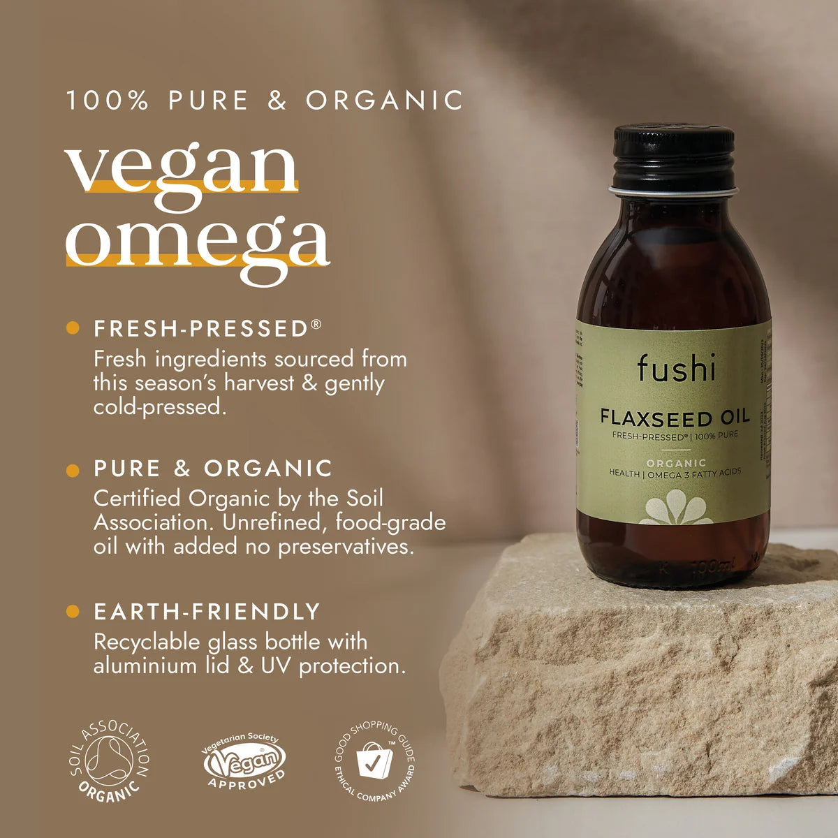 Fushi Organic Flaxseed Oil
