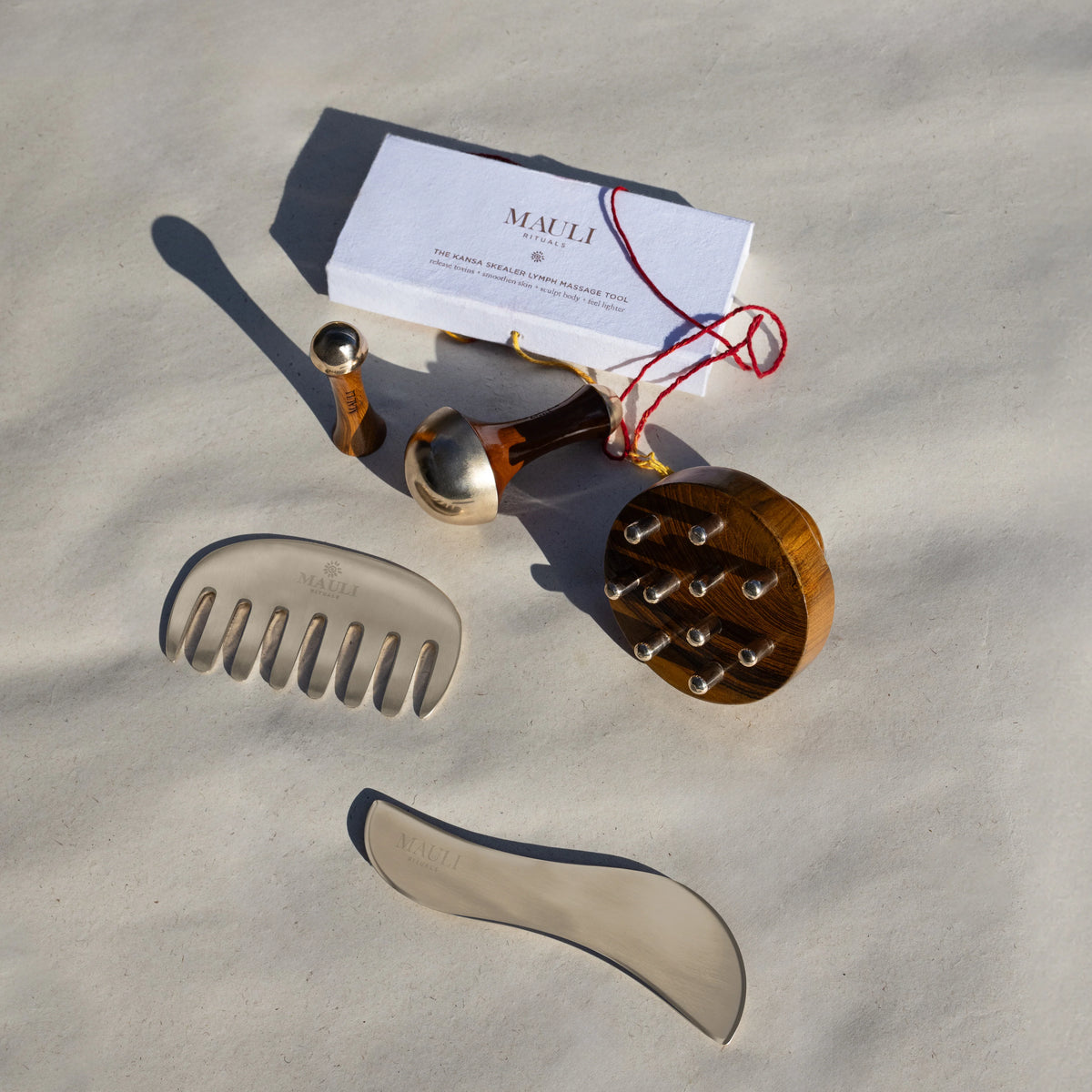 Mauli Rituals Kansa Scalp & Body Stimulator