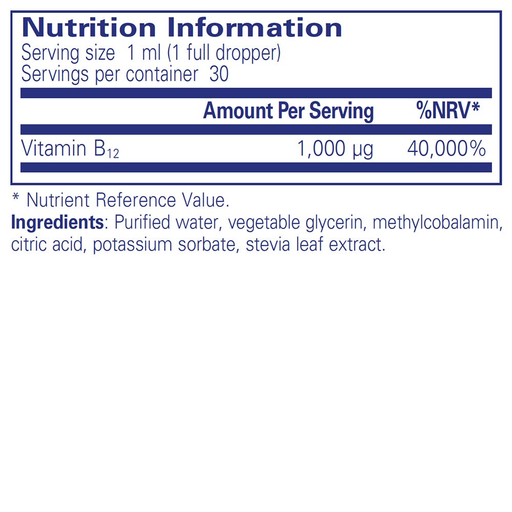 Pure Encapsulations B12 Liquid
