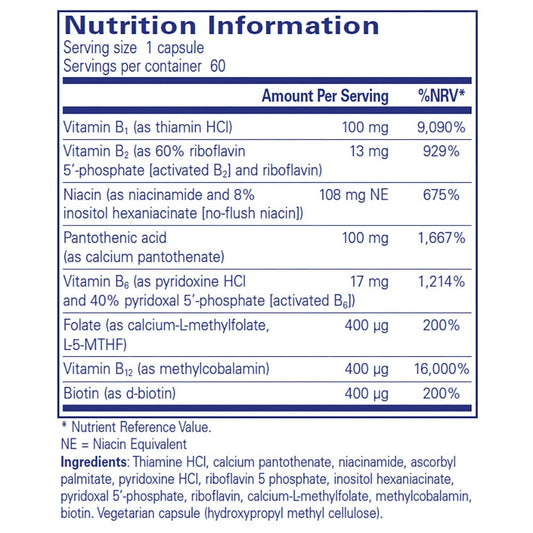 Pure Encapsulations B-Complex Plus