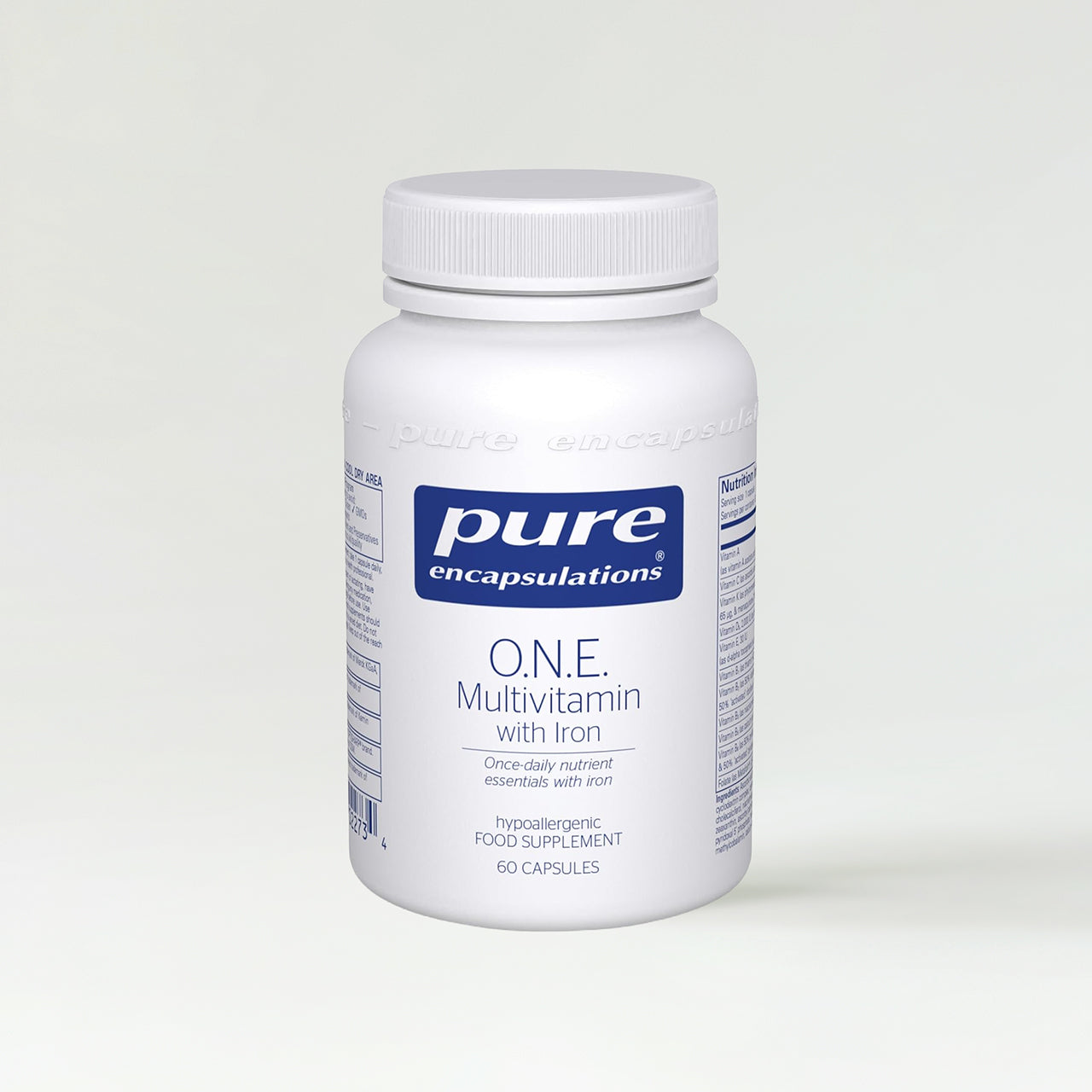 Pure Encapsulations O.N.E Multivitamin with Iron