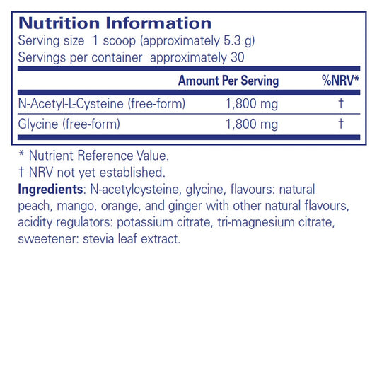 Pure Encapsulations NAC + Glycine