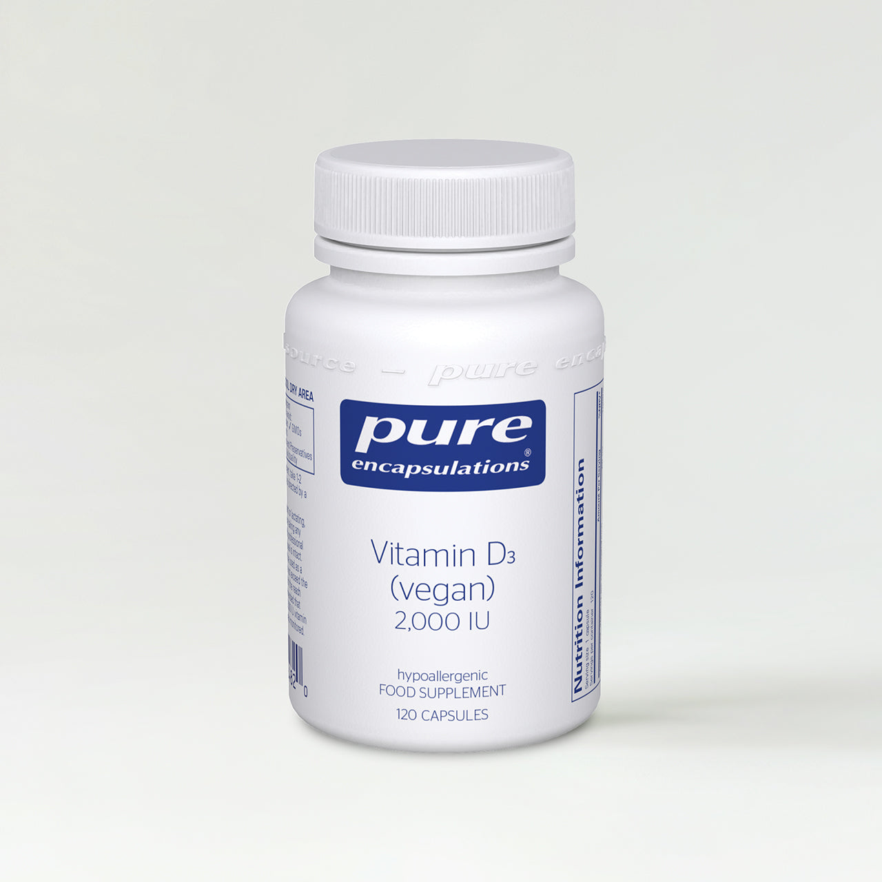 Pure Encapsulations Vitamin D3 Vegan