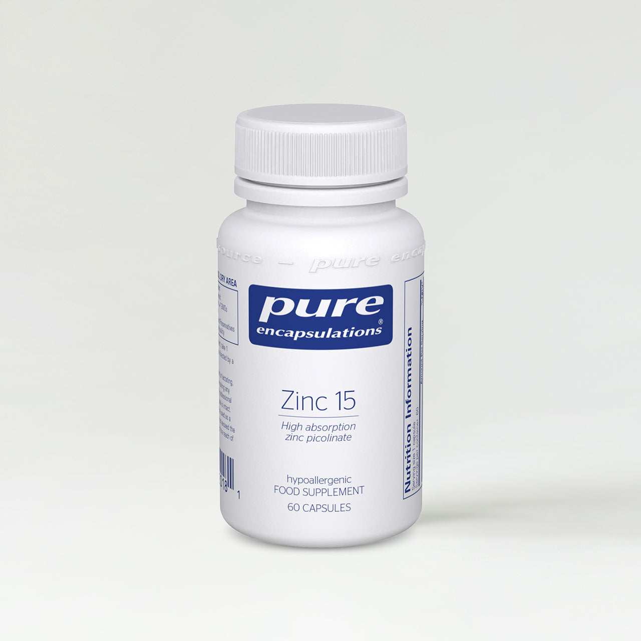 Pure Encapsulations Zinc 15