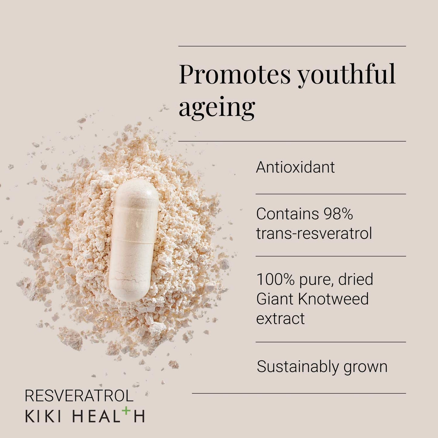 KIKI Health Resveratrol Vegicaps
