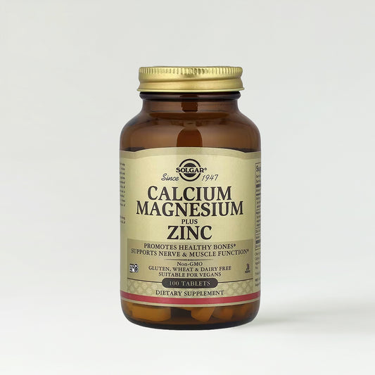 Solgar Calcium Magnesium Plus Zinc Tablets
