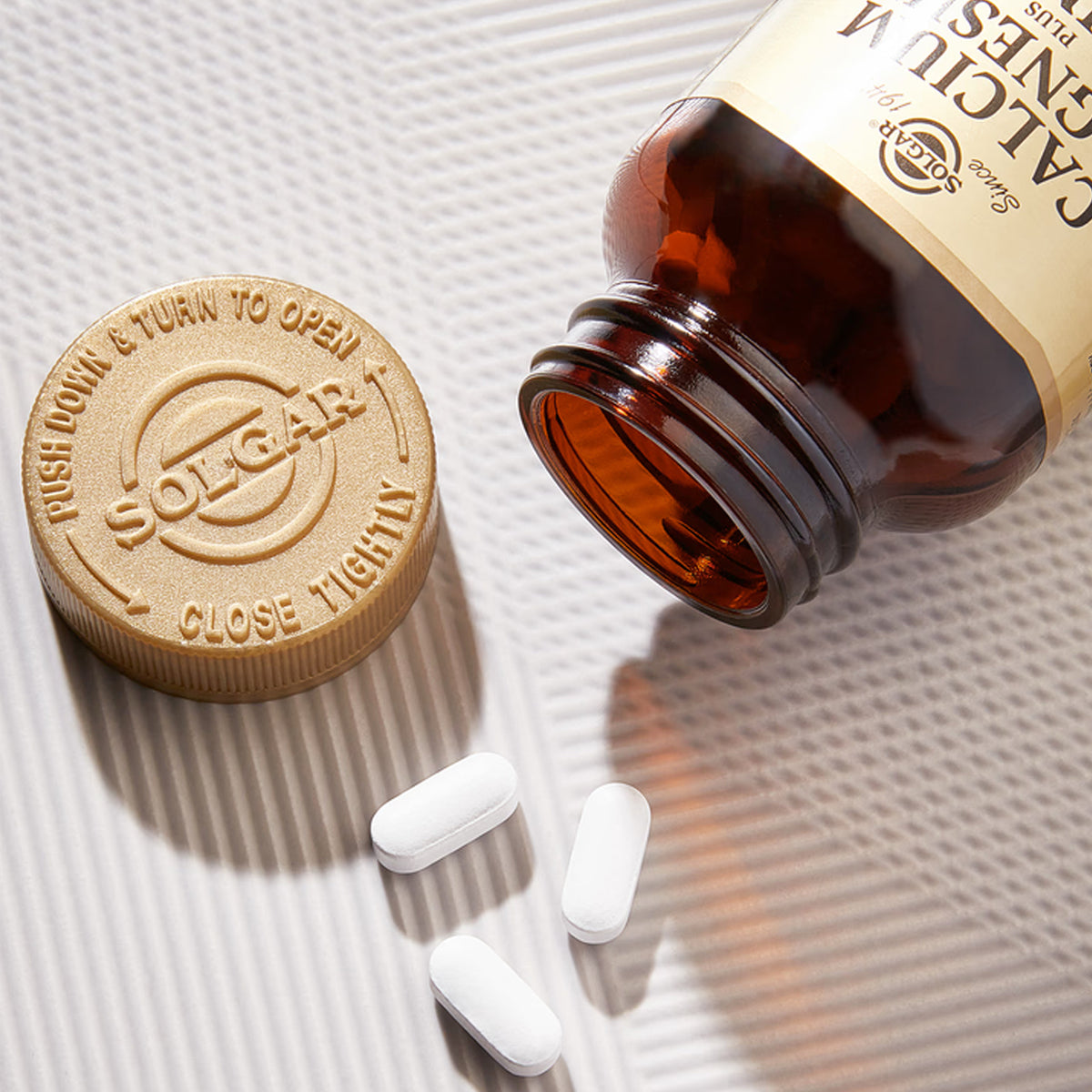 Solgar Calcium Magnesium Plus Zinc Tablets