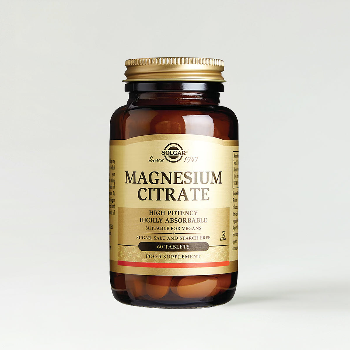 Solgar Magnesium Citrate Tablets