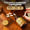 Solgar NAC (N-Acetyl-L-Cysteine) 600mg Vegetable Capsules