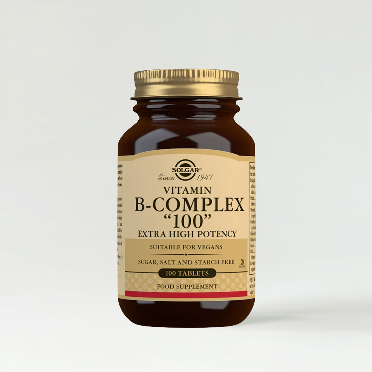 Solgar  Vitamin B-Complex "100" Extra High Potency Vegetable Capsules