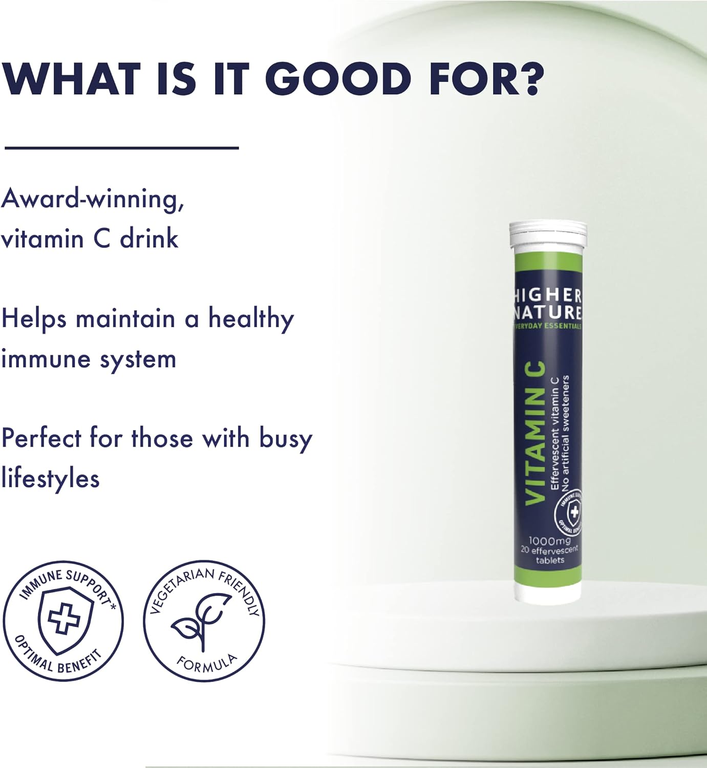 Higher Nature Vitamin C Effervescent