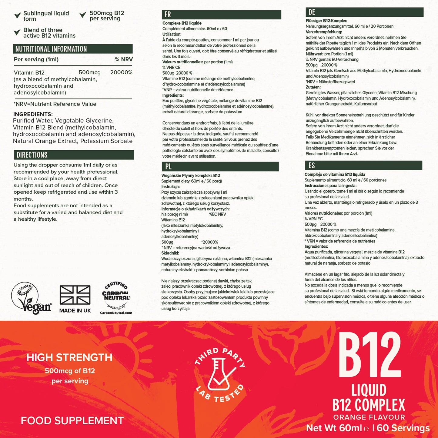 Vivo Life B12 Liquid