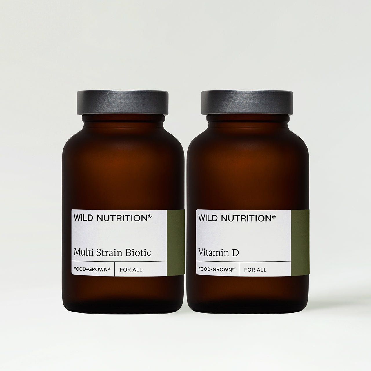 Wild Nutrition Digestive & Immune Foundations Duo