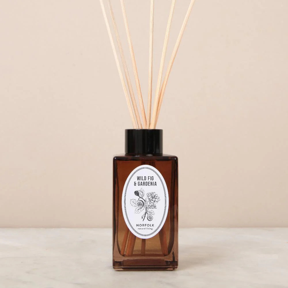 Norfolk Natural Living  Wild Fig & Gardenia Reed Diffuser Set
