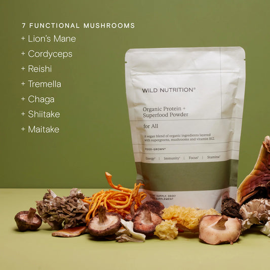 Wild Nutrition Food-Grown® Organic Protein + Superfood Powder