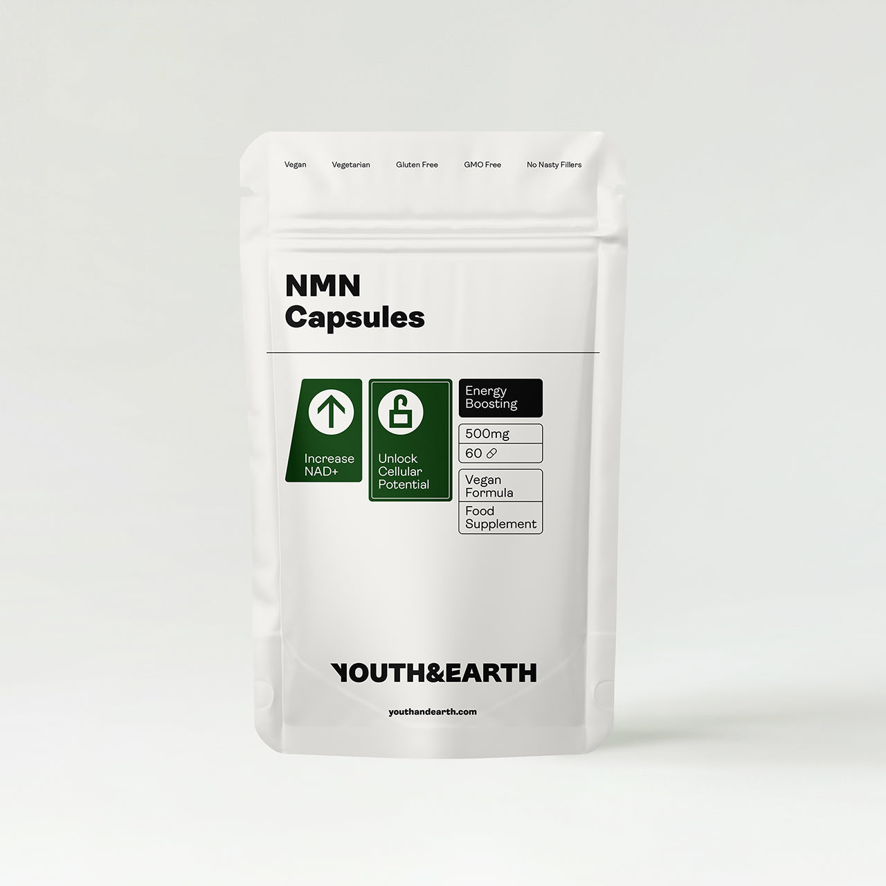 Youth & Earth NMN Capsules - NAD+ Booster