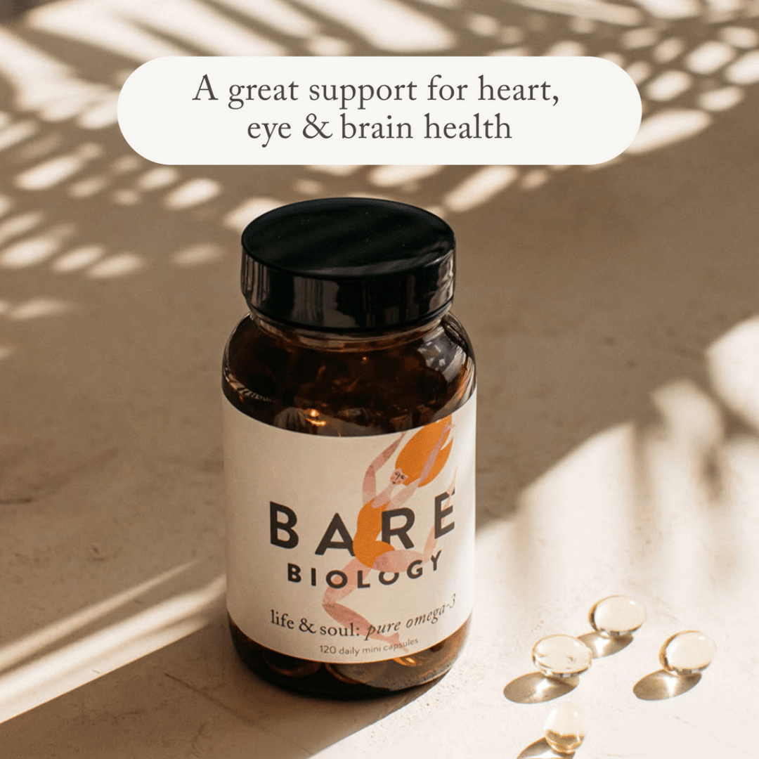 Bare Biology BARE BIOLOGY Omega-3 Fish Oil Mini Capsules