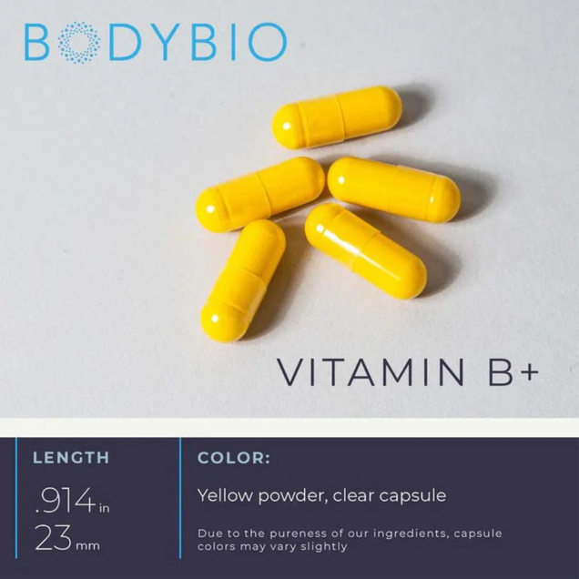 BodyBio Vitamin B+ – W-Wellness