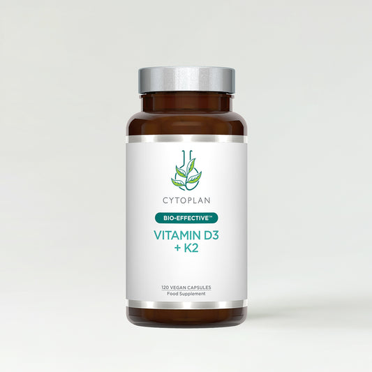 CYTOPLAN Cytoplan Vitamin K2 & Vitamin D3 (120 capsules) New Size