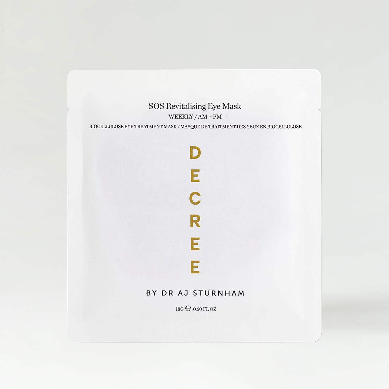 DECREE Decree SOS Revitalising Eye Mask