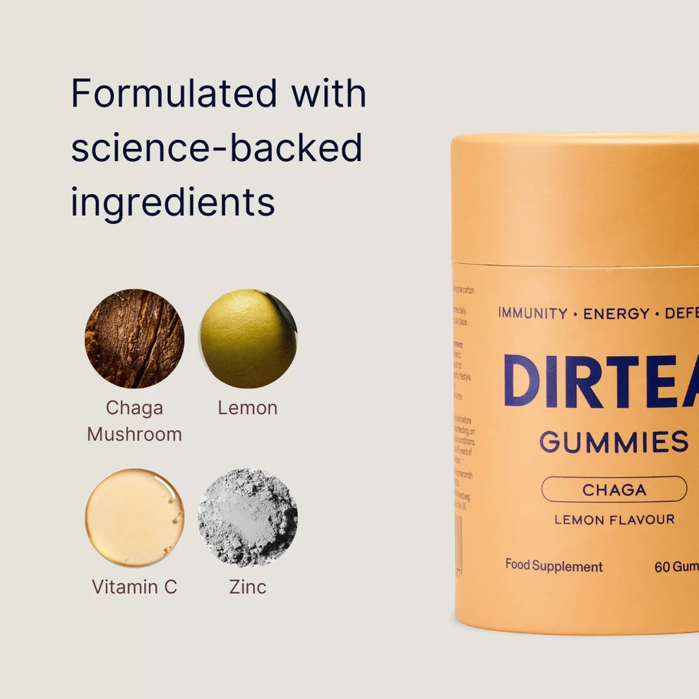 DIRTEA DIRTEA Chaga Immunity Gummies