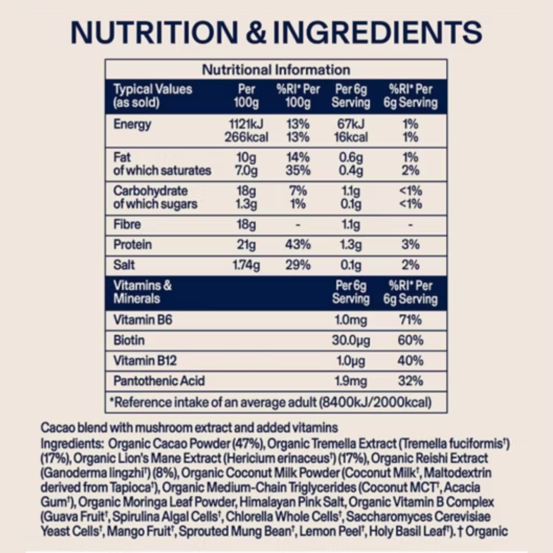 DIRTEA DIRTEA Organic Cacao Sachets