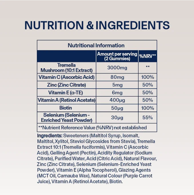 DIRTEA DIRTEA Tremella Beauty Gummies