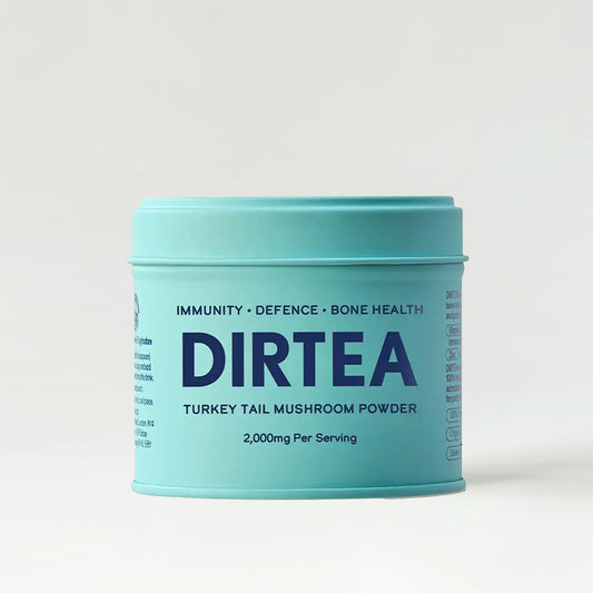 DIRTEA DIRTEA Turkey Tail Mushroom Immunity Powder with Zinc & B12