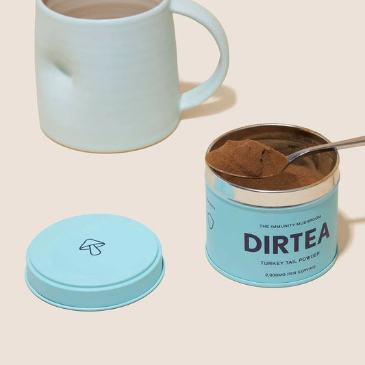 DIRTEA DIRTEA Turkey Tail Mushroom Immunity Powder with Zinc & B12