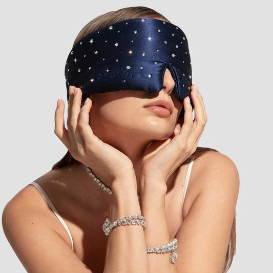 DROWSY Drowsy Crystals by Swarovski® Silk Sleep Mask