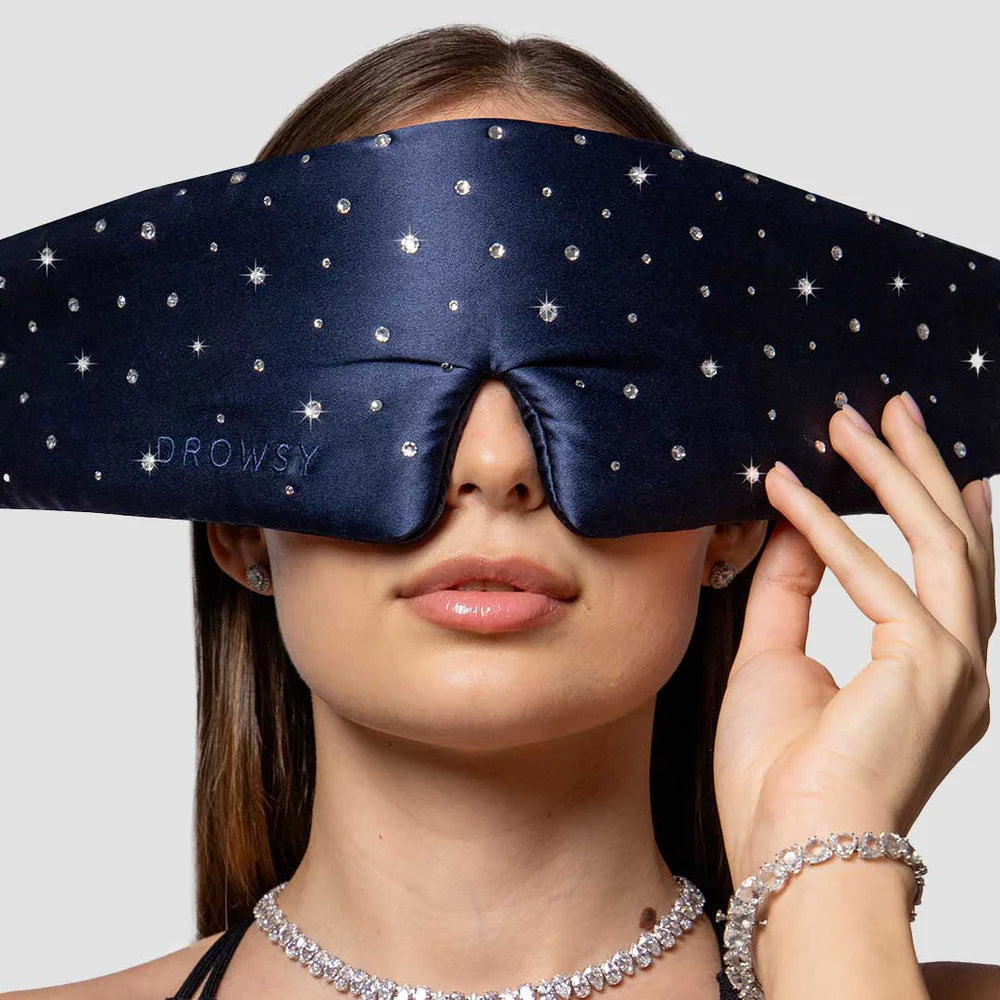 DROWSY Drowsy Crystals by Swarovski® Silk Sleep Mask