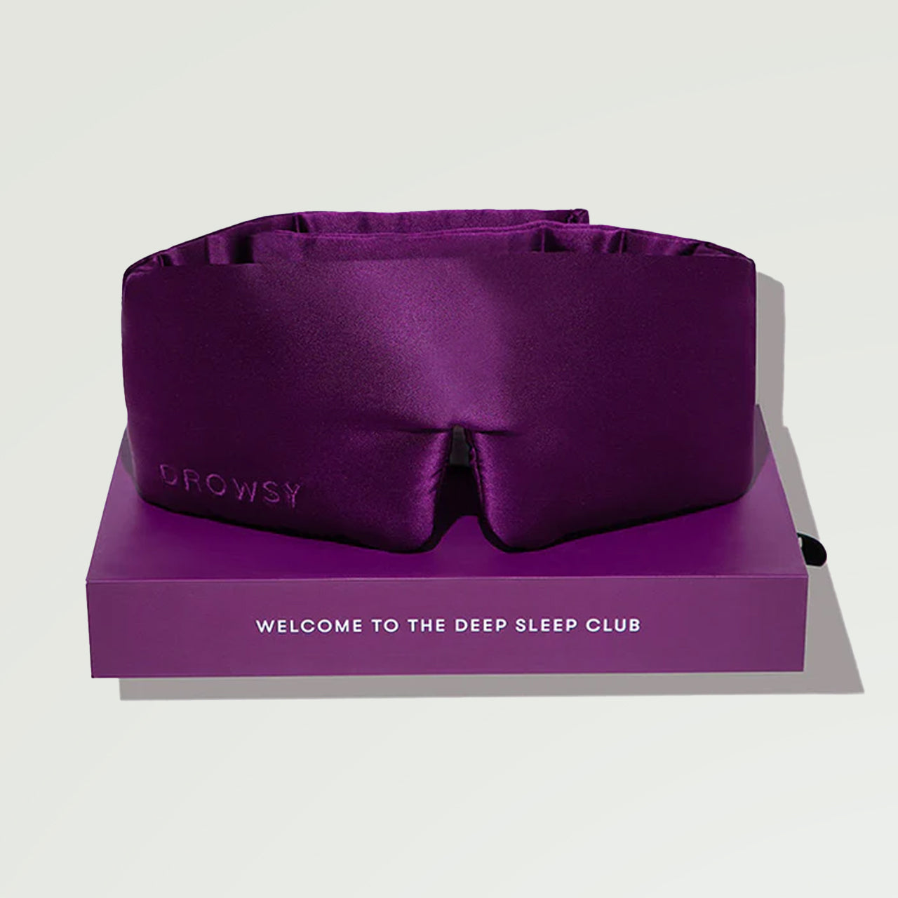DROWSY Drowsy Purple Martini Silk Sleep Mask