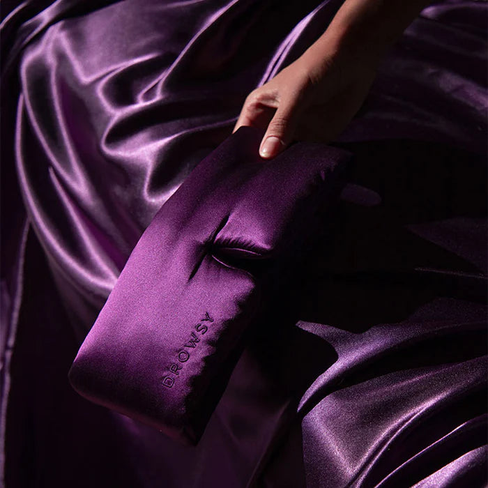 DROWSY Drowsy Purple Martini Silk Sleep Mask
