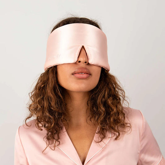 DROWSY Drowsy Sunset Pink Silk Sleep Mask
