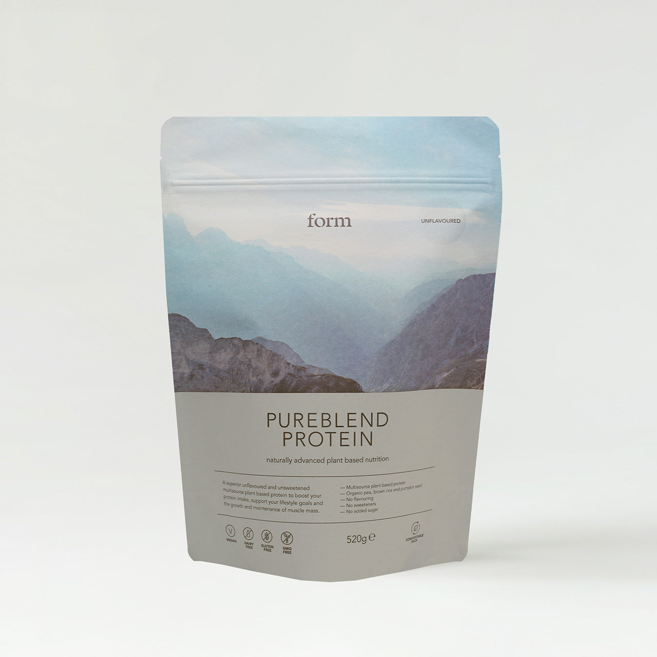 Form Nutrition Pureblend Protein Unflavoured – W-Wellness