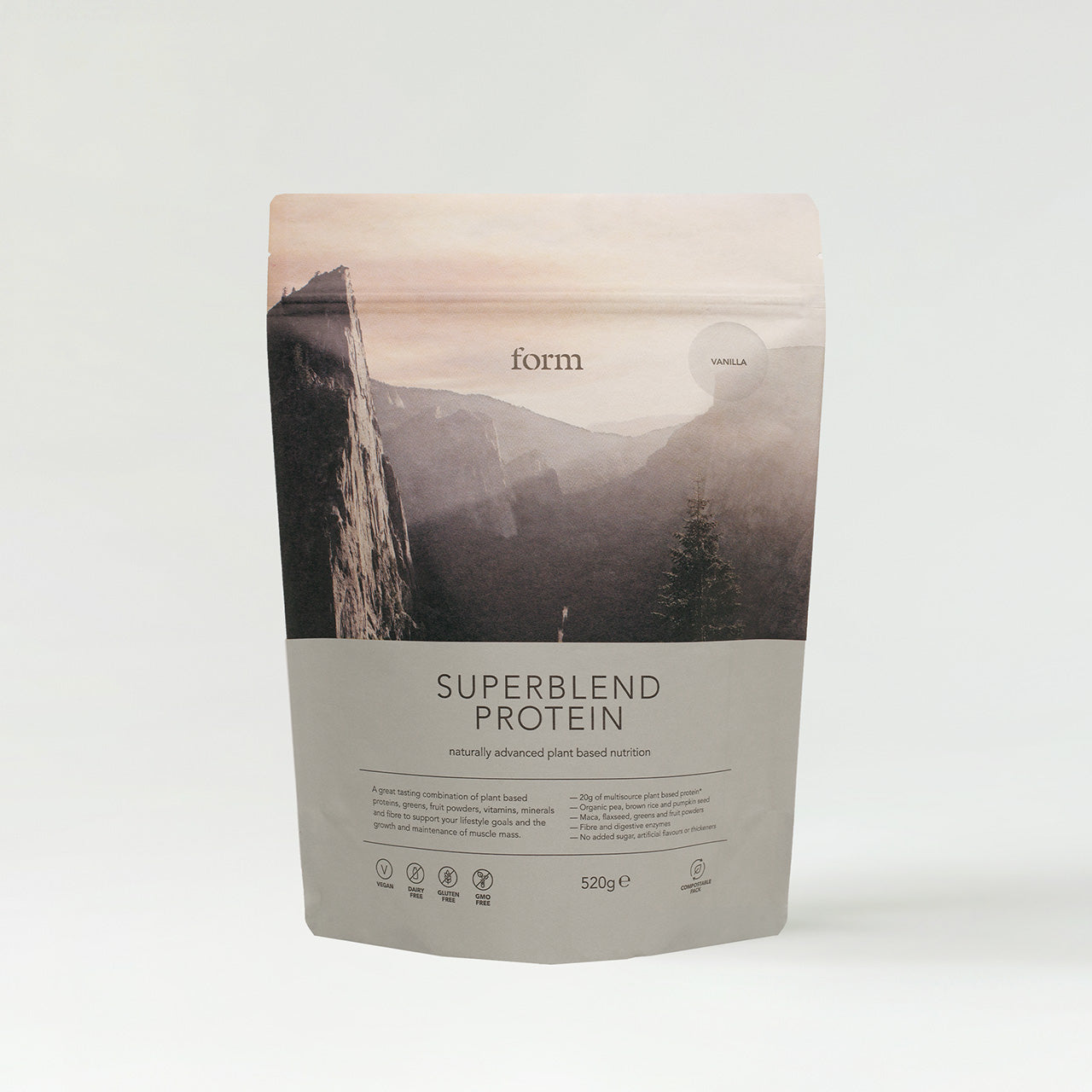 Form Nutrition Vanilla Form Nutrition Superblend Protein