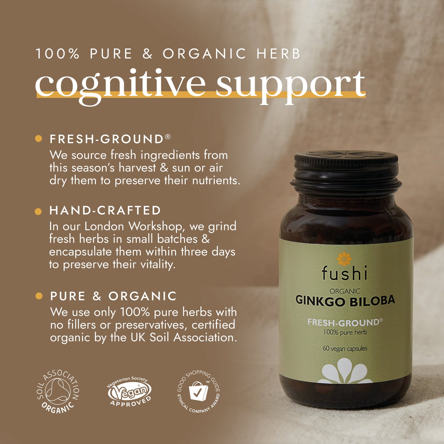 FUSHI Fushi Organic Ginkgo Biloba