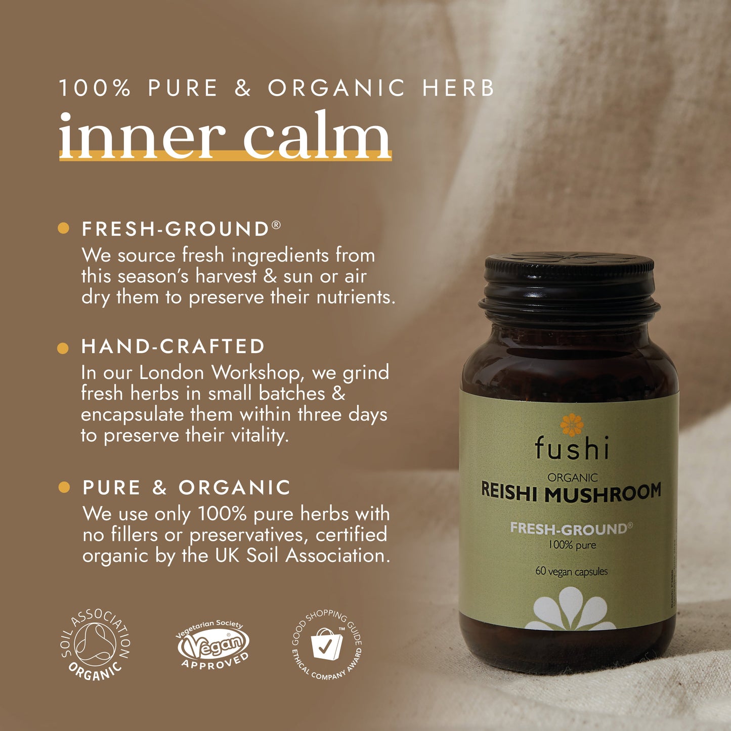 FUSHI Fushi Organic Reishi Mushroom