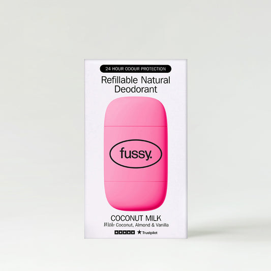FUSSY Coconut Milk Fussy Refillable Natural Deodorant