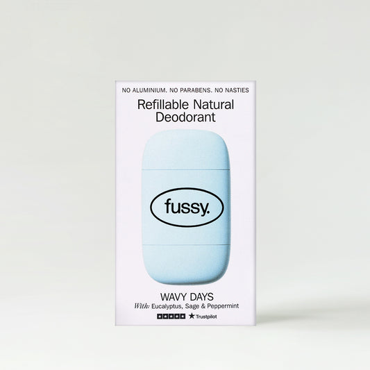 FUSSY Wavy Days Fussy Refillable Natural Deodorant