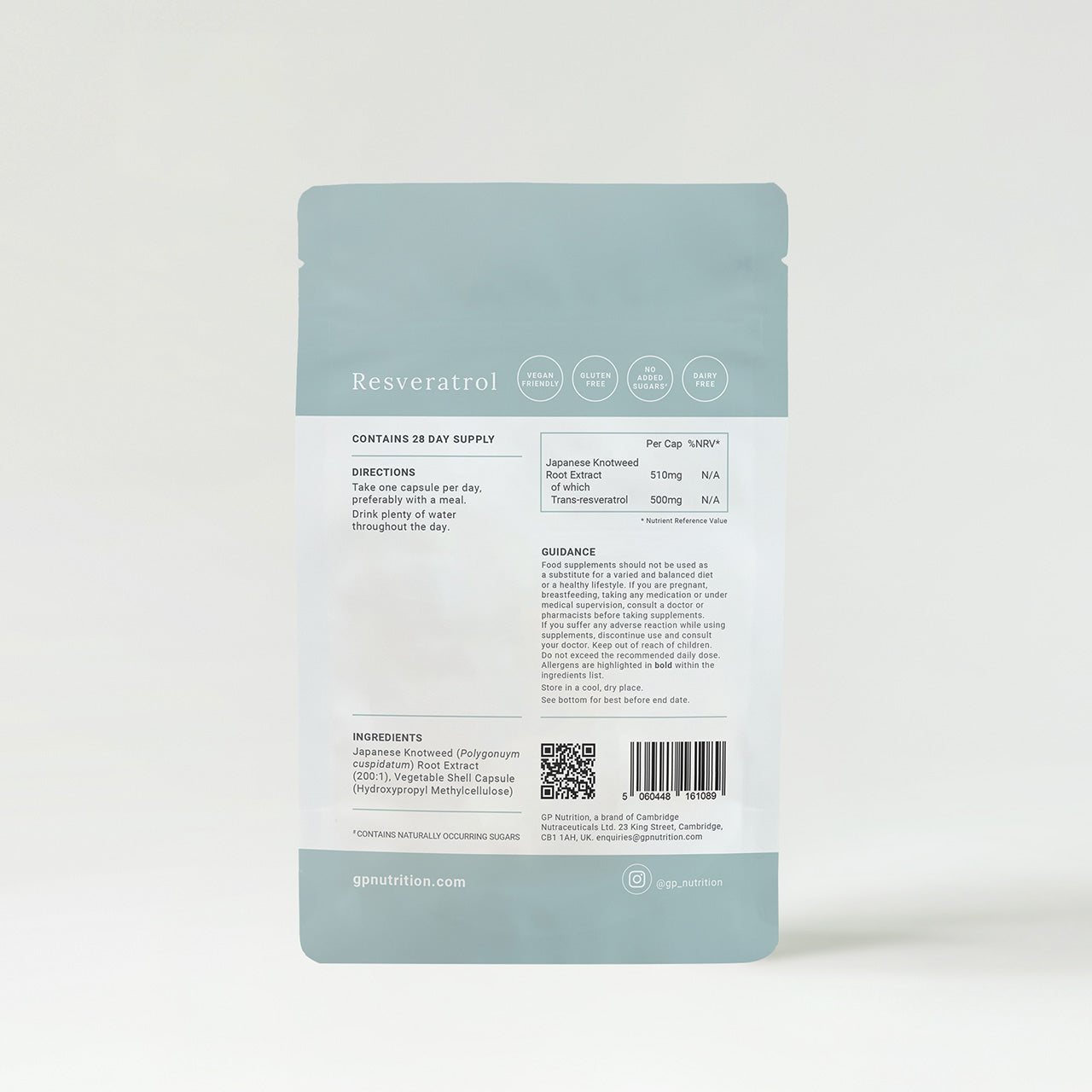 GP Nutrition GP Nutrition Resveratrol