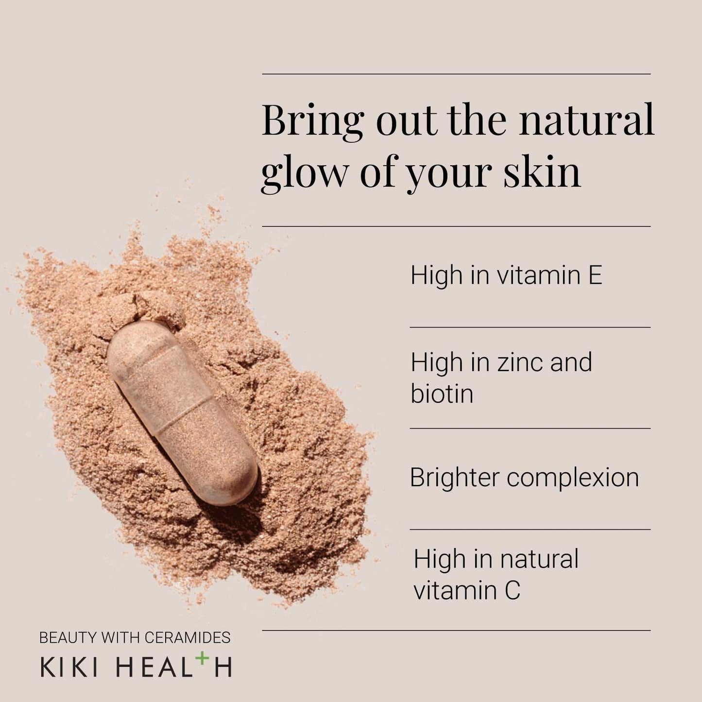 KiKi Health KIKI Health Beauty with Cermaides Vegicaps