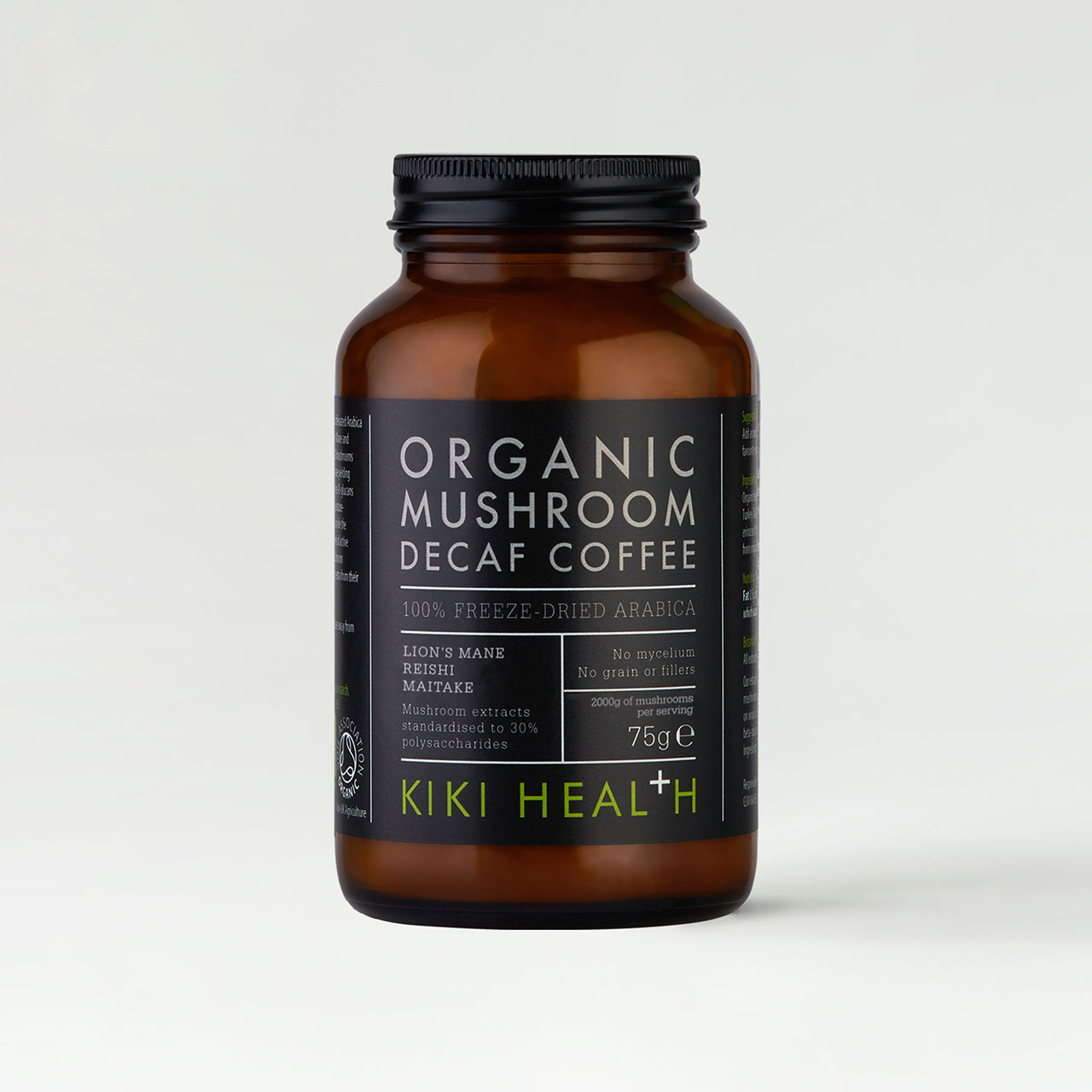 KiKi Health KiKi Health Organic Decaffeinated Mushroom Coffee