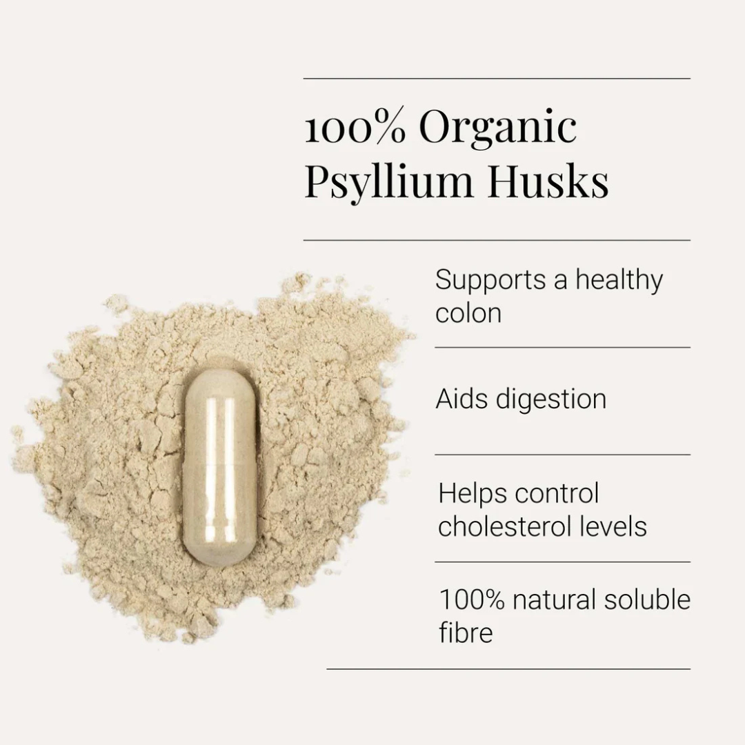 KiKi Health KiKi Health Organic Psyllium Husks Vegicaps