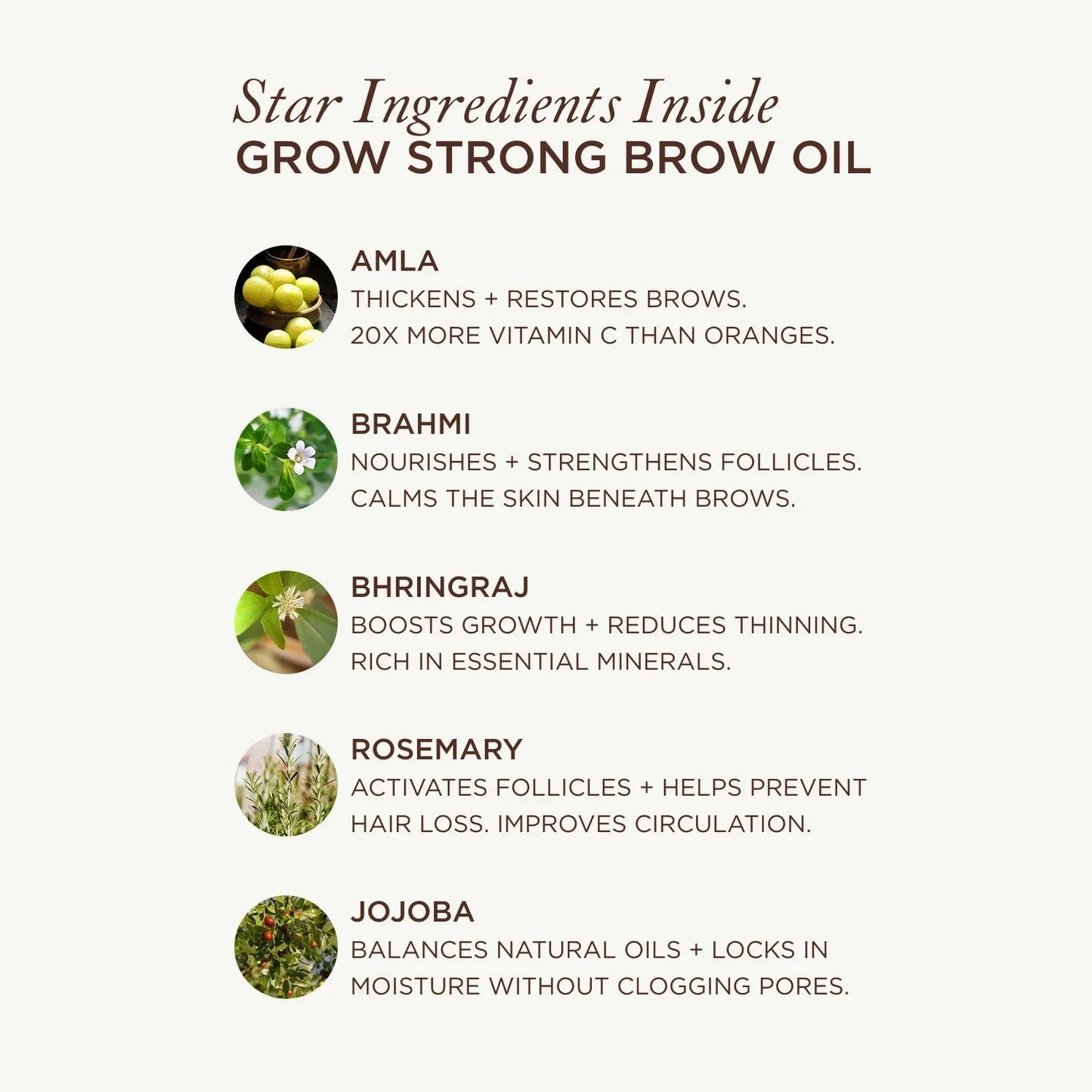 MAULI RITUALS Mauli Grow Strong Brow Oil