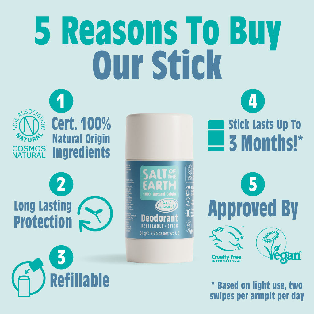 Salt of the Earth Salt of the Earth Ocean & Coconut Natural Deodorant Stick