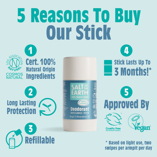 Salt of the Earth Salt of the Earth Ocean & Coconut Natural Deodorant Stick
