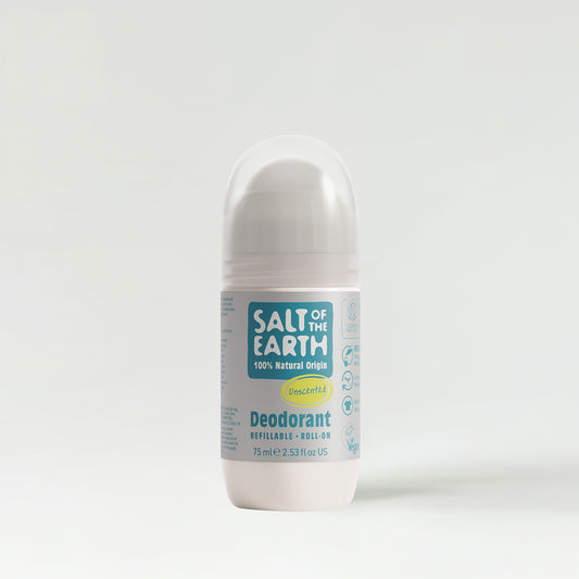Salt of the Earth Salt of the Earth Unscented Natural Refillable Roll-On Deodorant