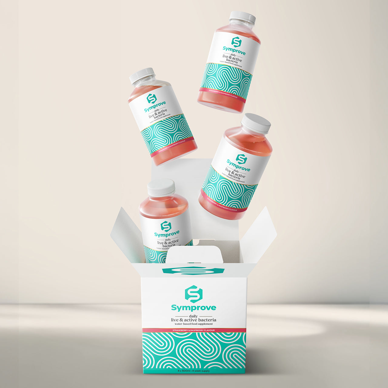 Symprove Symprove Daily Live & Active Bacteria Strawberry & Raspberry