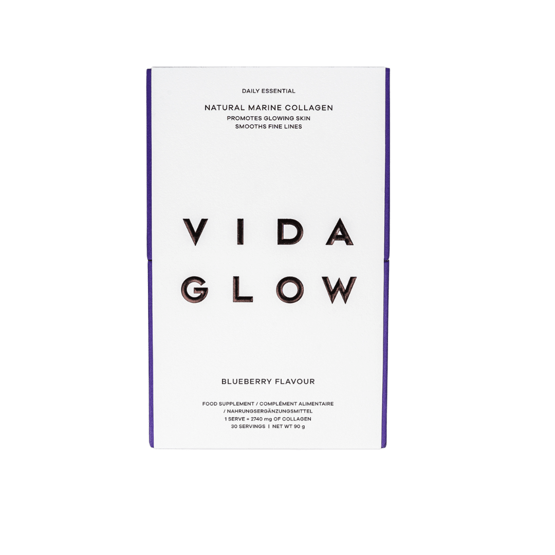 Vida Glow Vida Glow Natural Marine Collagen Sachets, Blueberry